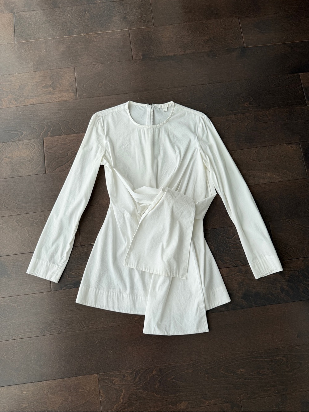 COS knotted white dress shirt (like new)